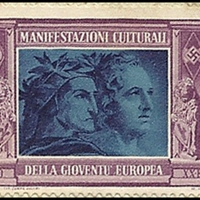 Poster Stamp - Manifestazioni culturali della gioventù europea